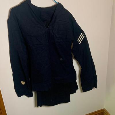 LOT Vintage US Navy / Coast Guard Wool Shirt and Pants