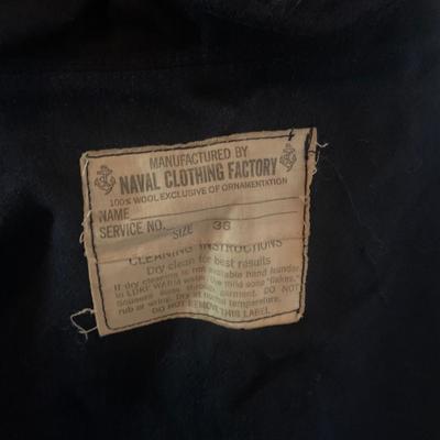LOT Vintage US Navy / Coast Guard Wool Shirt and Pants