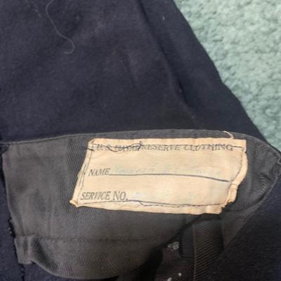 LOT Vintage US Navy / Coast Guard Wool Shirt and Pants