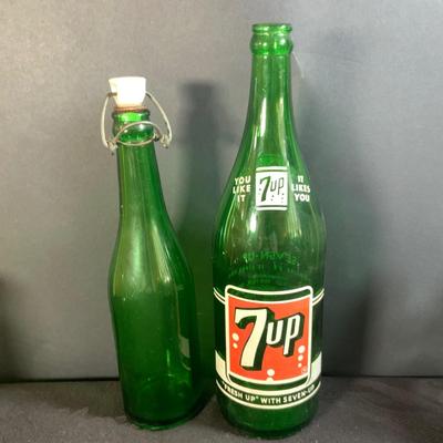 LOT 173: Coke/Coca Cola Collection with Tins, Glasses, Vintage Bottles and More