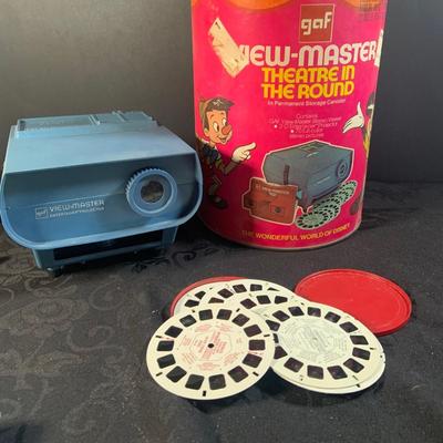 LOT 175: Vintage Children’s Toys, Books and Puzzles Featuring View Master Disney Theatre In the Round Projector, and More