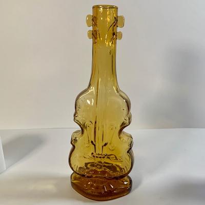 LOT 176: Collection of Violin Shaped Glass Bottles
