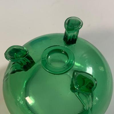 LOT 177: Vintage Tins, Lefton Egg Shape Trinket Box, Glass Ring Holder, and More