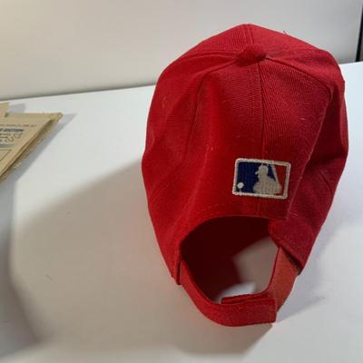LOT 180: Philadelphia Phillies Memorabilia Including, Cards, Cap, Coke Can, Ryan Howard Bobble Head, Sign and Ephemera