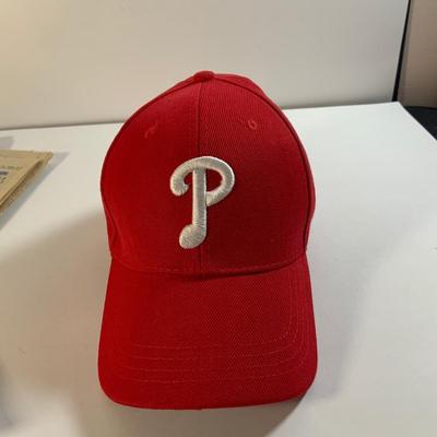 LOT 180: Philadelphia Phillies Memorabilia Including, Cards, Cap, Coke Can, Ryan Howard Bobble Head, Sign and Ephemera