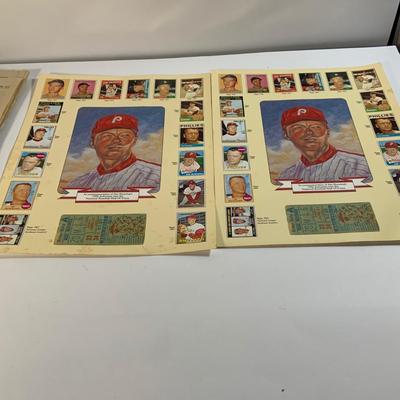 LOT 180: Philadelphia Phillies Memorabilia Including, Cards, Cap, Coke Can, Ryan Howard Bobble Head, Sign and Ephemera
