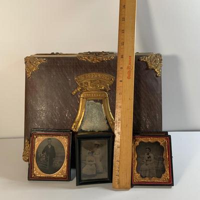 LOT181: Antique Photo Album, Antique and Vintage Photos