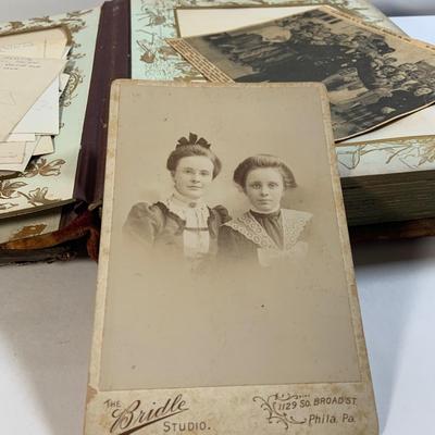 LOT181: Antique Photo Album, Antique and Vintage Photos