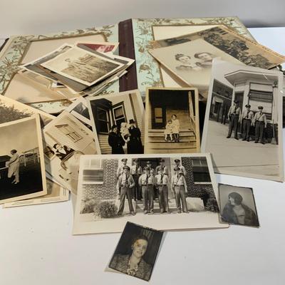 LOT181: Antique Photo Album, Antique and Vintage Photos