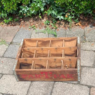 LOT 185: Vintage Wood Crates