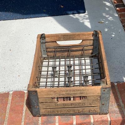 LOT 185: Vintage Wood Crates