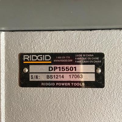 LOT 217: Ridgid Drill Press Model DP15501