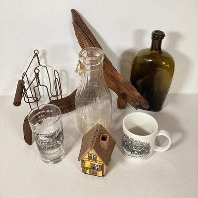 LOT 220: Vintage Glassware - Pitman (Riley and The Grove), Glassboro State College Summit Meeting and More