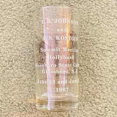 LOT 220: Vintage Glassware - Pitman (Riley and The Grove), Glassboro State College Summit Meeting and More