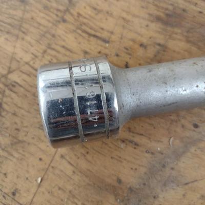 Large Drive Breaker Extension Bar, Socket Bar, and 2" Socket 3/4" Drive (#10)