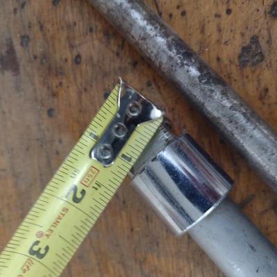 Large Drive Breaker Extension Bar, Socket Bar, and 2" Socket 3/4" Drive (#10)