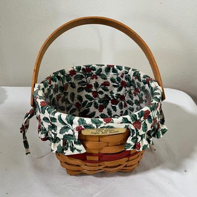 Lot 318 Longaberger Jingle Bell Basket