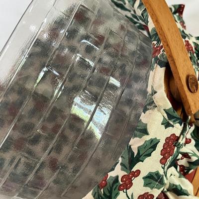 Lot 318 Longaberger Jingle Bell Basket