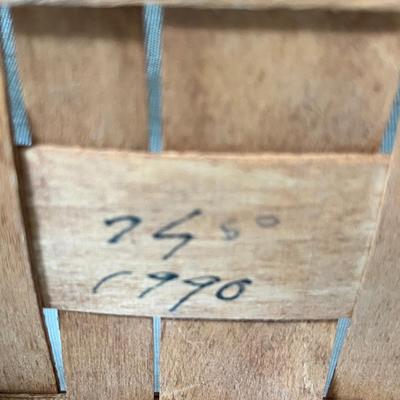 Lot 323 Longaberger rocker basket