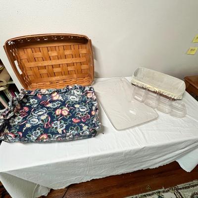 Lot 325 Longaberger trays