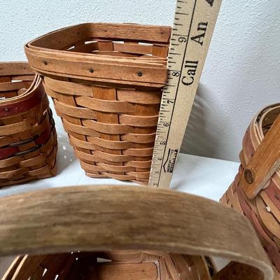 Lot 327 Longaberger small baskets