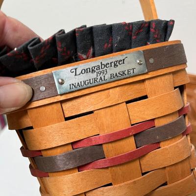 Lot 327 Longaberger small baskets