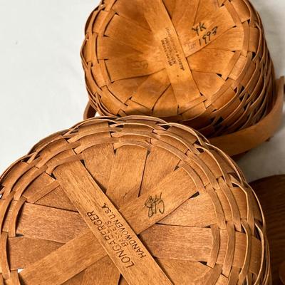 Lot 329 Longaberger baskets