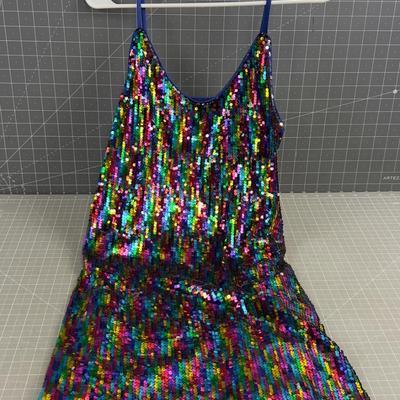Sale Photo Thumbnail #845: NEW WITH TAGS! Sequined Dress Size Small WOW!!!! 