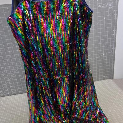 Sale Photo Thumbnail #849: NEW WITH TAGS! Sequined Dress Size Small WOW!!!! 