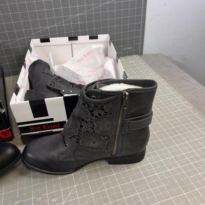 Sale Photo Thumbnail #911: Size 7 & 7-1/2 Ankle Boots and Knee High.  All good Condition. 