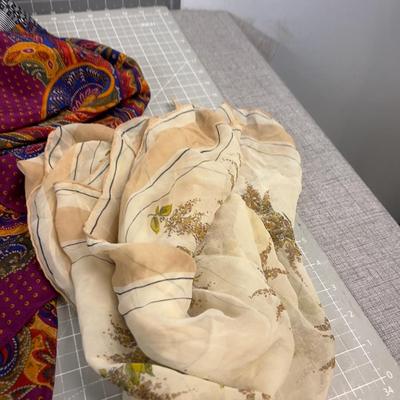 Sale Photo Thumbnail #932: Used. Wearable. Give your wardrobe some added class and style with a lovely scarf! 