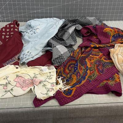 Sale Photo Thumbnail #931: Used. Wearable. Give your wardrobe some added class and style with a lovely scarf! 