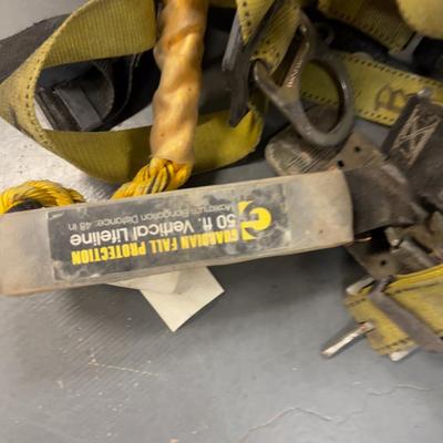 Fall Protection Harness with Rope