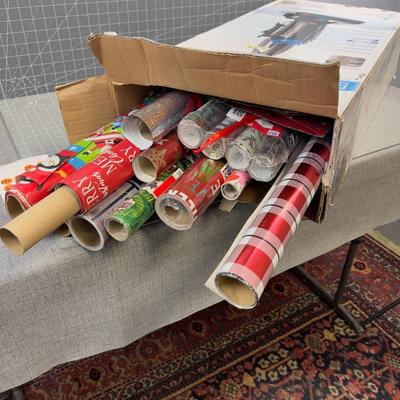 Large Lot of Christmas Wrapping Paper