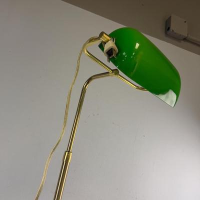 BRASS Floor Lamp, Adjustable Height