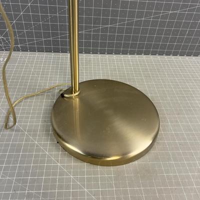 BRASS Floor Lamp, Adjustable Height