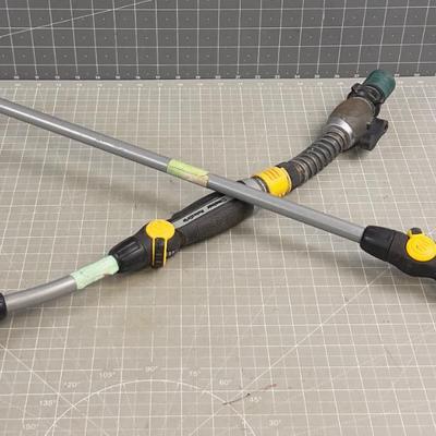 2 Spray Nozzles or water Wands 