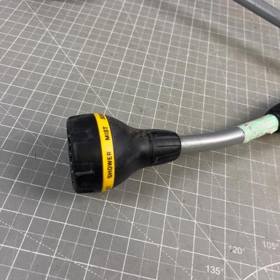 2 Spray Nozzles or water Wands 