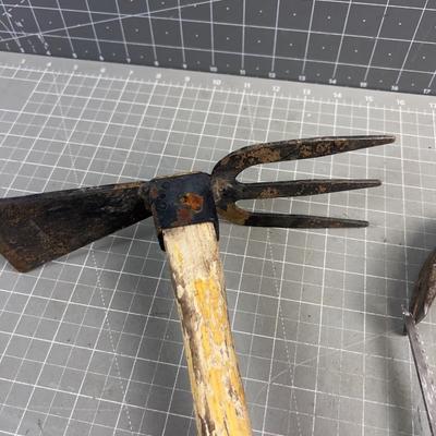 Hand Tools: Hammer, Saw, Pick