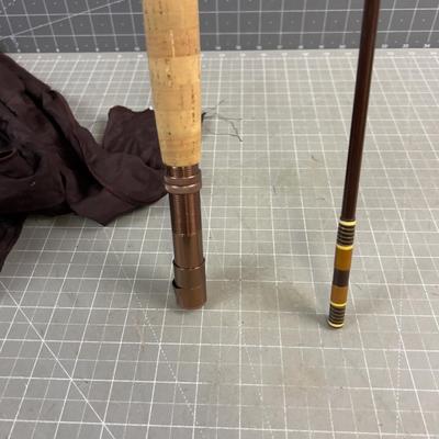 Vintage Browning Fly Pole 2 piece