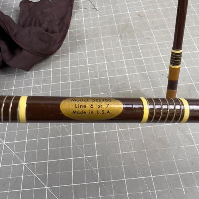 Vintage Browning Fly Pole 2 piece