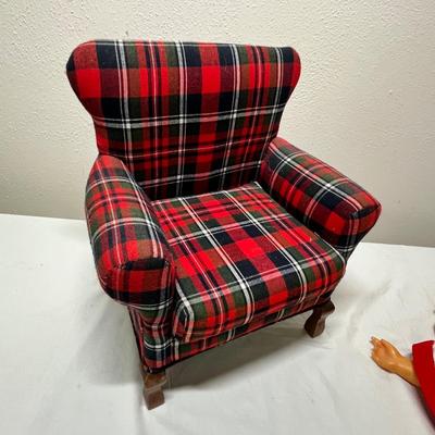 Lot 340 Chatty Cathy Doll w/ chair