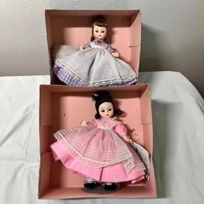 Lot 342 Madame Alexander 2 small dolls