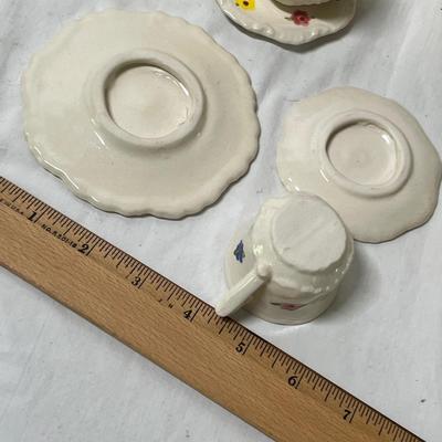 Lot 352 Doll Tea set