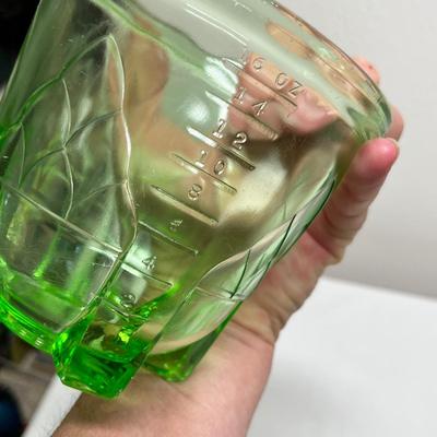 Lot 354 Uranium Glass lot