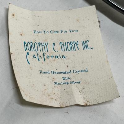 Lot 360 Dorothy Thorp jam dish