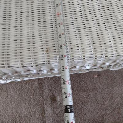 Wicker Chair with Cushion