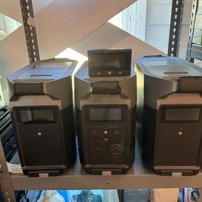 EcoFlow DELTA Pro 3 x 3600 Watts + 4 x 400W Solar Panel Solar