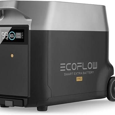 EcoFlow DELTA Pro 3 x 3600 Watts + 4 x 400W Solar Panel Solar