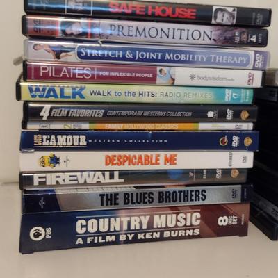 Collection of DVDs and Books on CD